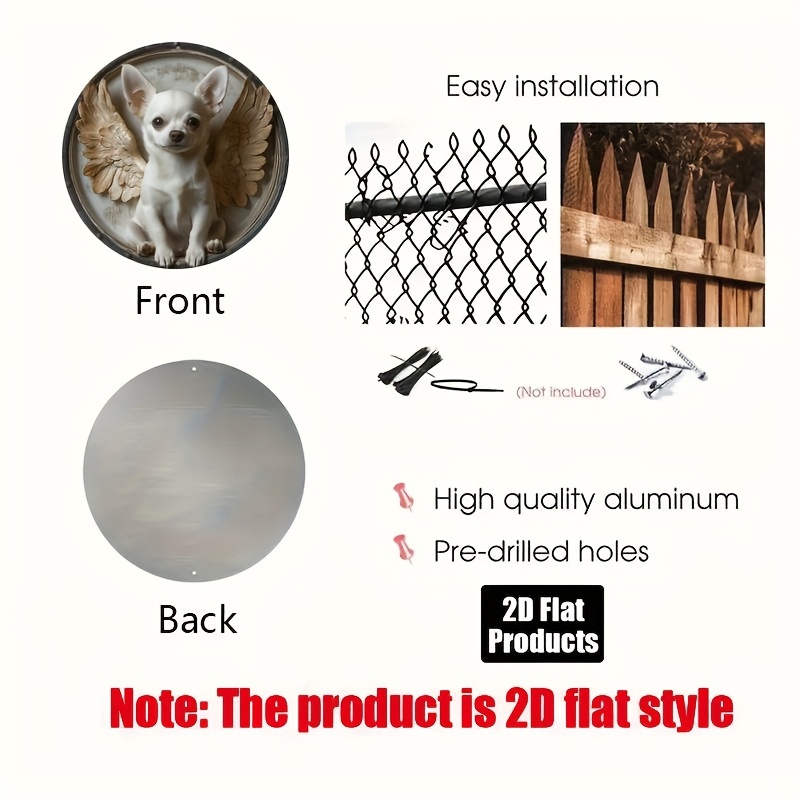 2D Flat, 1pc, Chihuahua Theme, - Home Bar And Coffee 리뷰 및 가격