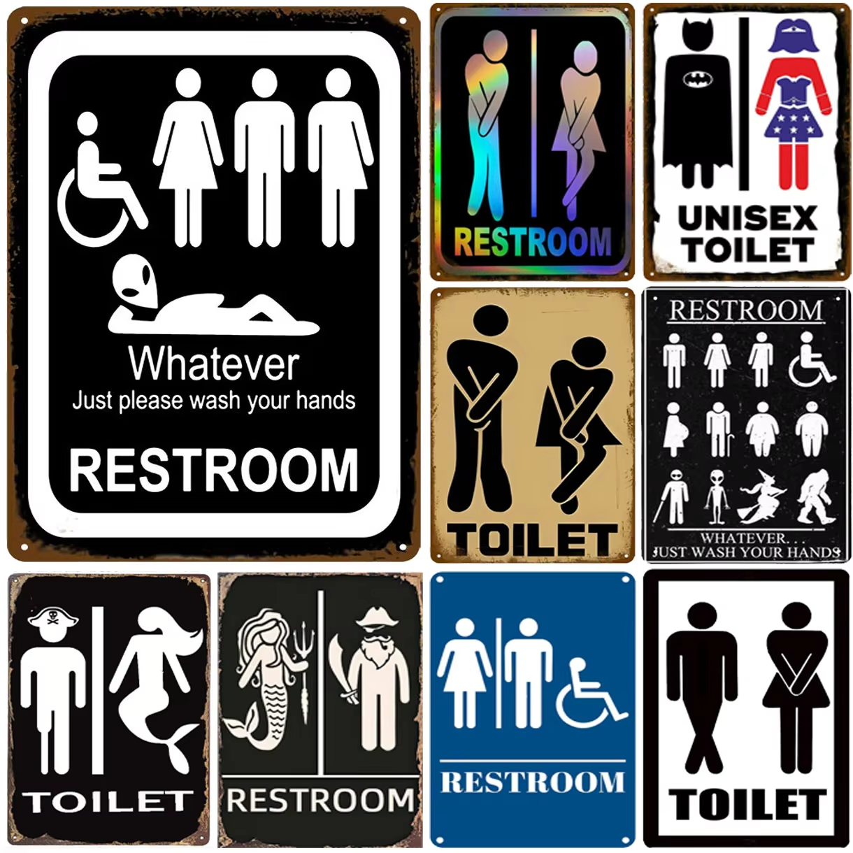 Metal Tin Signs Warning No Smo - Home Bar Signs 리뷰 및 가격