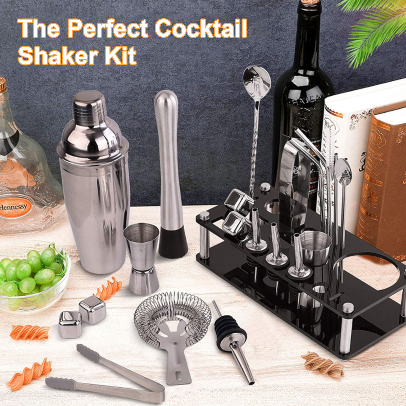 Cocktail Making Set Shaker Sta - Cocktail Recipe Book 리뷰 및 가격