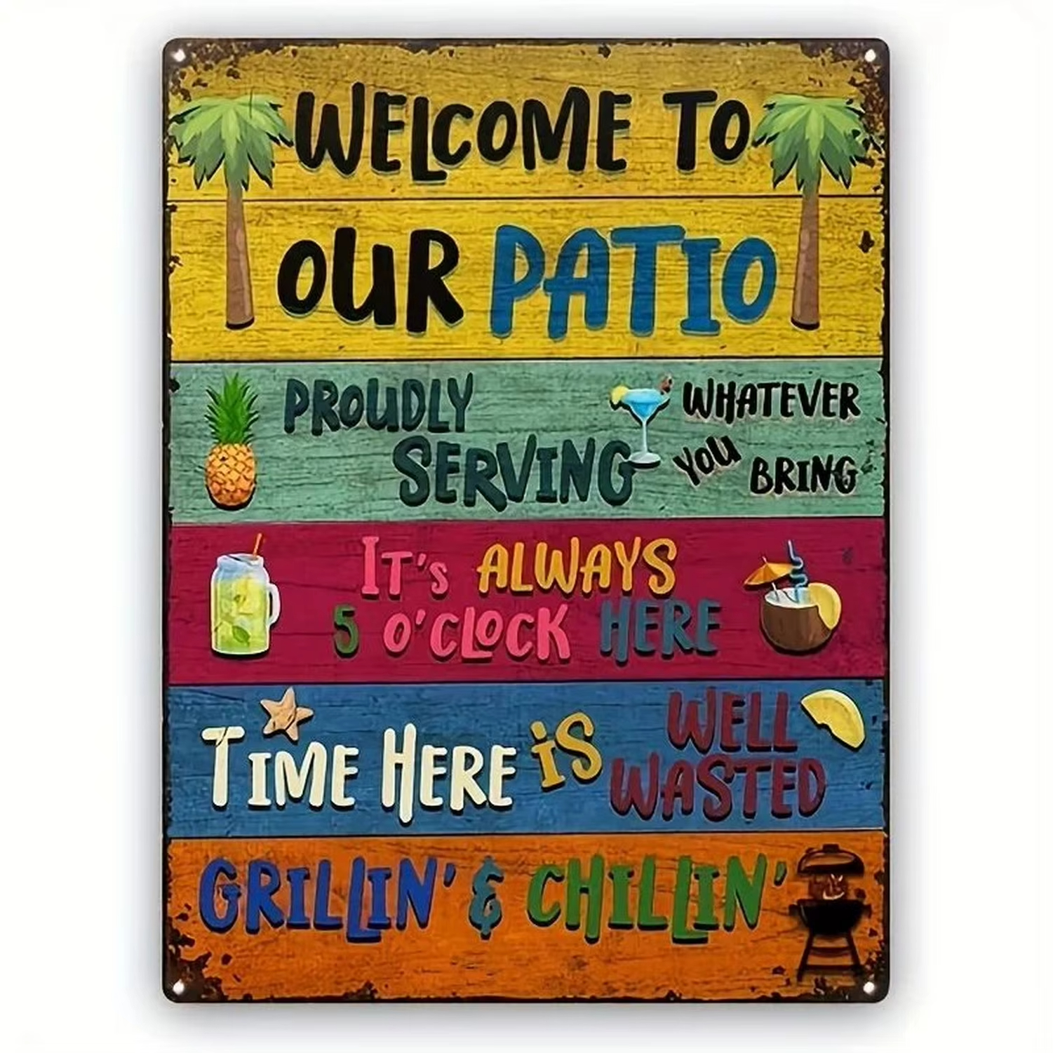 Quotes Plaque Metal Tin Signs  - Home Bar Signs 리뷰 및 가격