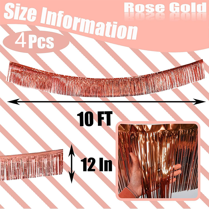 30x300CM Foil Fringe Garland S - Home Bargains 리뷰 및 가격