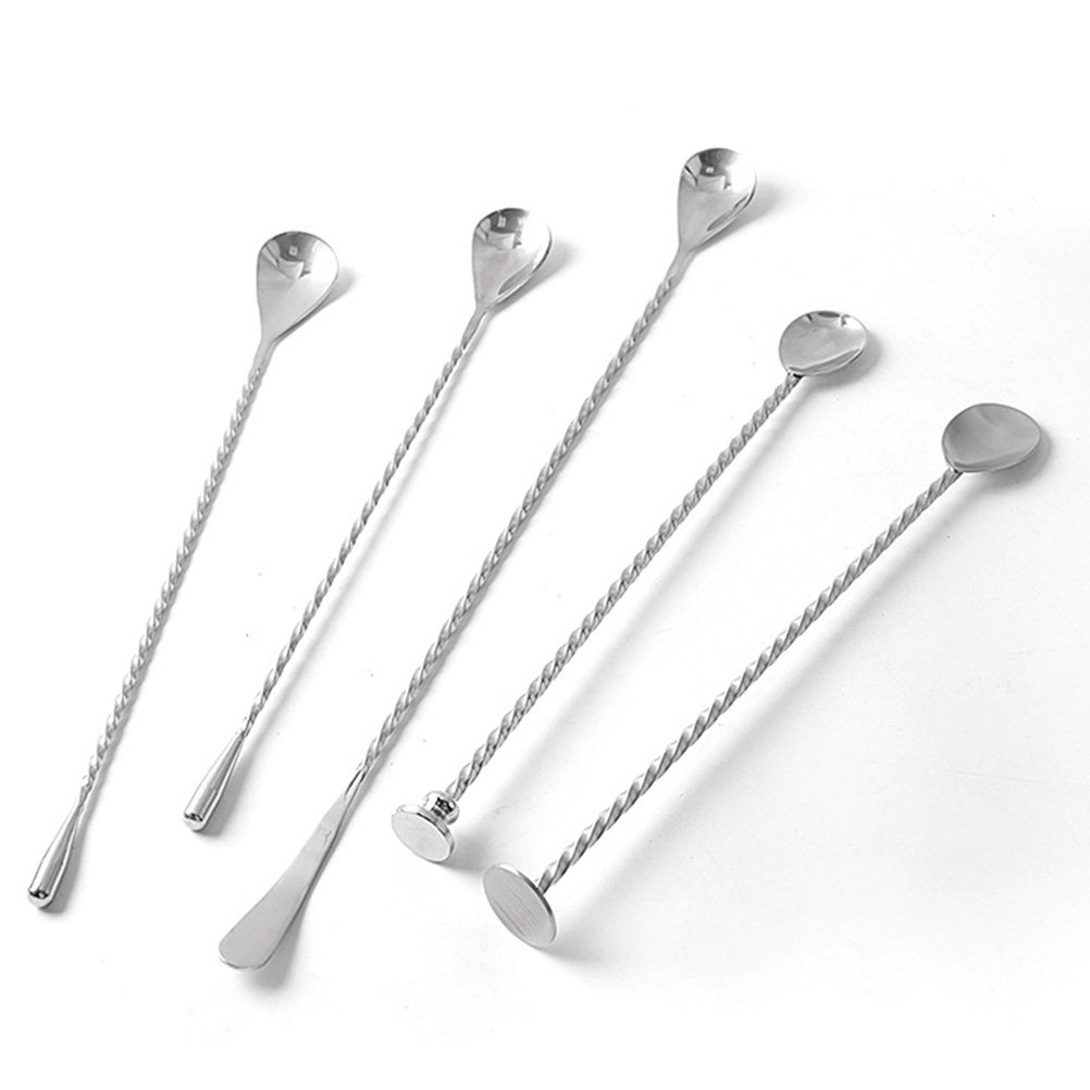 Stainless Steel Long Handle Co - Bar Spoon Twisted 리뷰 및 가격