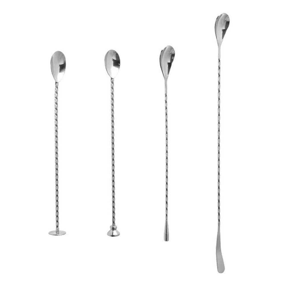 Stainless Steel Long Handle Co - Bar Spoon Twisted 리뷰 및 가격