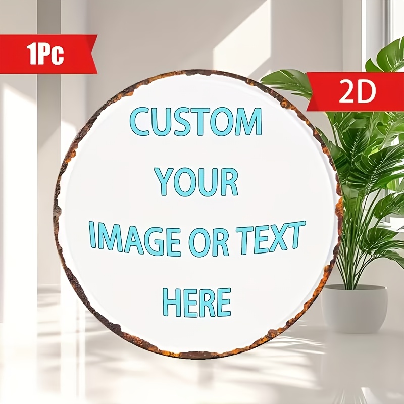 Custom Round Metal Tin Sign, P - Home Bar Signs 리뷰 및 가격